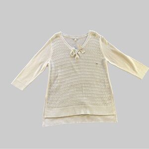 NWT New York & Company Ivory Knit Sweater‎